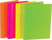 24 x RINGMAP PP 2R 16MM A4 FLUO ASS