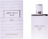 MULTI BUNDEL 2 stuks JIMMY CHOO MAN ICE Eau de Toilette Spray 50 ml