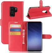 Samsung Galaxy S9+ Book Case Hoesje - Rood