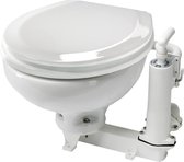 Handtoilet met kleine pot, bril en deksel hou