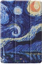 Shop4 - Samsung Galaxy Tab S5e Hoes - Smart Book Case Gogh Sterrennacht