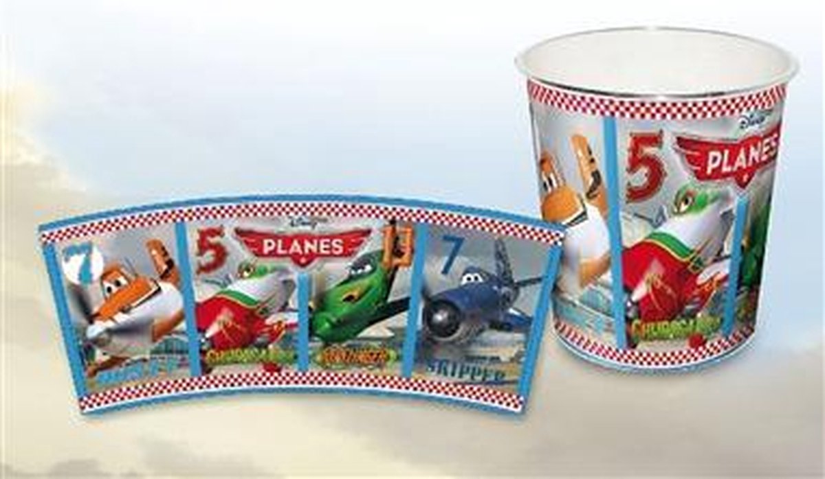 Plastic prullenbak Planes Disney