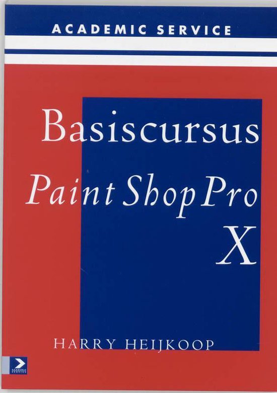 Cover van het boek 'Basiscursus Paint Shop Pro X'