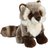 Pluche knuffel wasbeer, 18 cm