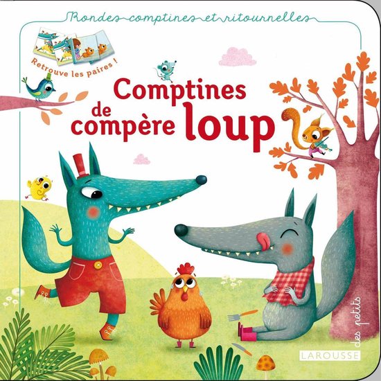 Comptines de Compère Loup - cover
