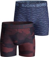Björn Borg FUN - Sportonderbroek - Jongens -  BB Japanese Camo & BB Clouds - Maat 146