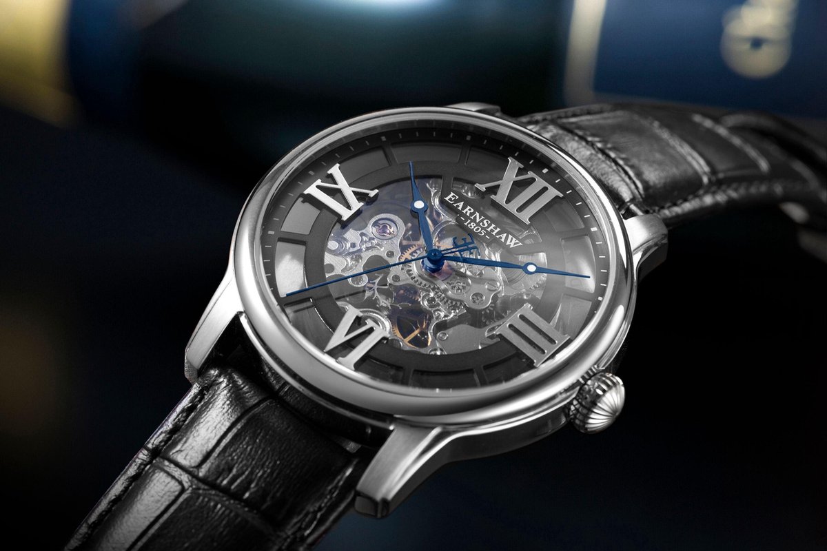 Thomas Earnshaw Longitude Skeleton Mechanical ES 8062 01 Herenhorloge bol