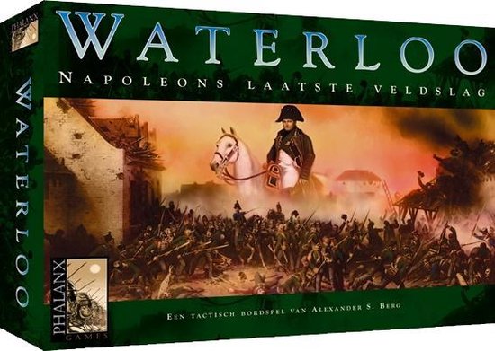 Boek: Waterloo Bordspel, geschreven door Phalanx Games