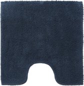 Casilin Havana - Antislip WC mat - Toiletmat met uitsparing - 59x59cm - Dark denim