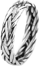 Gevlochten Ring - Thais Sterling Zilver - Zilveren Ring - 18.75 mm
