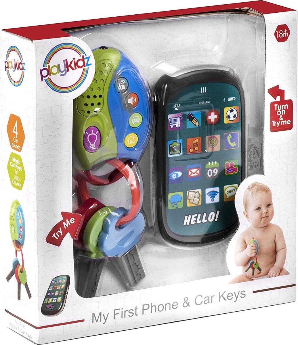Coffret Baby smartphone + clés de voiture + télécommande Baby