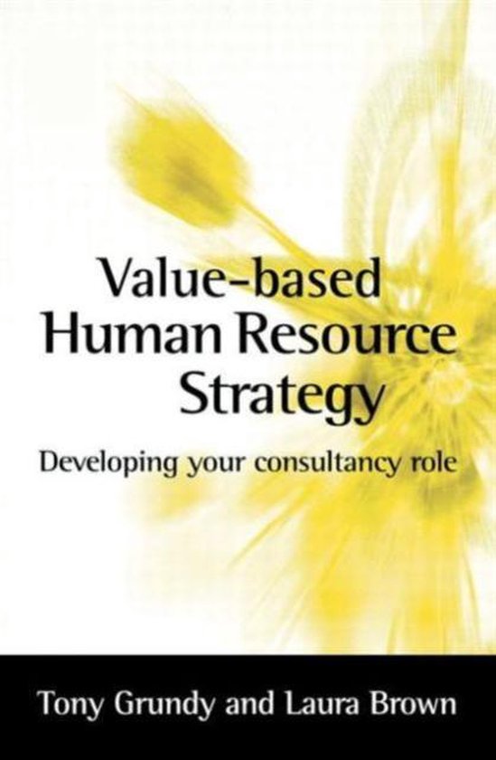 Value-based Human Resource Strategy - cover