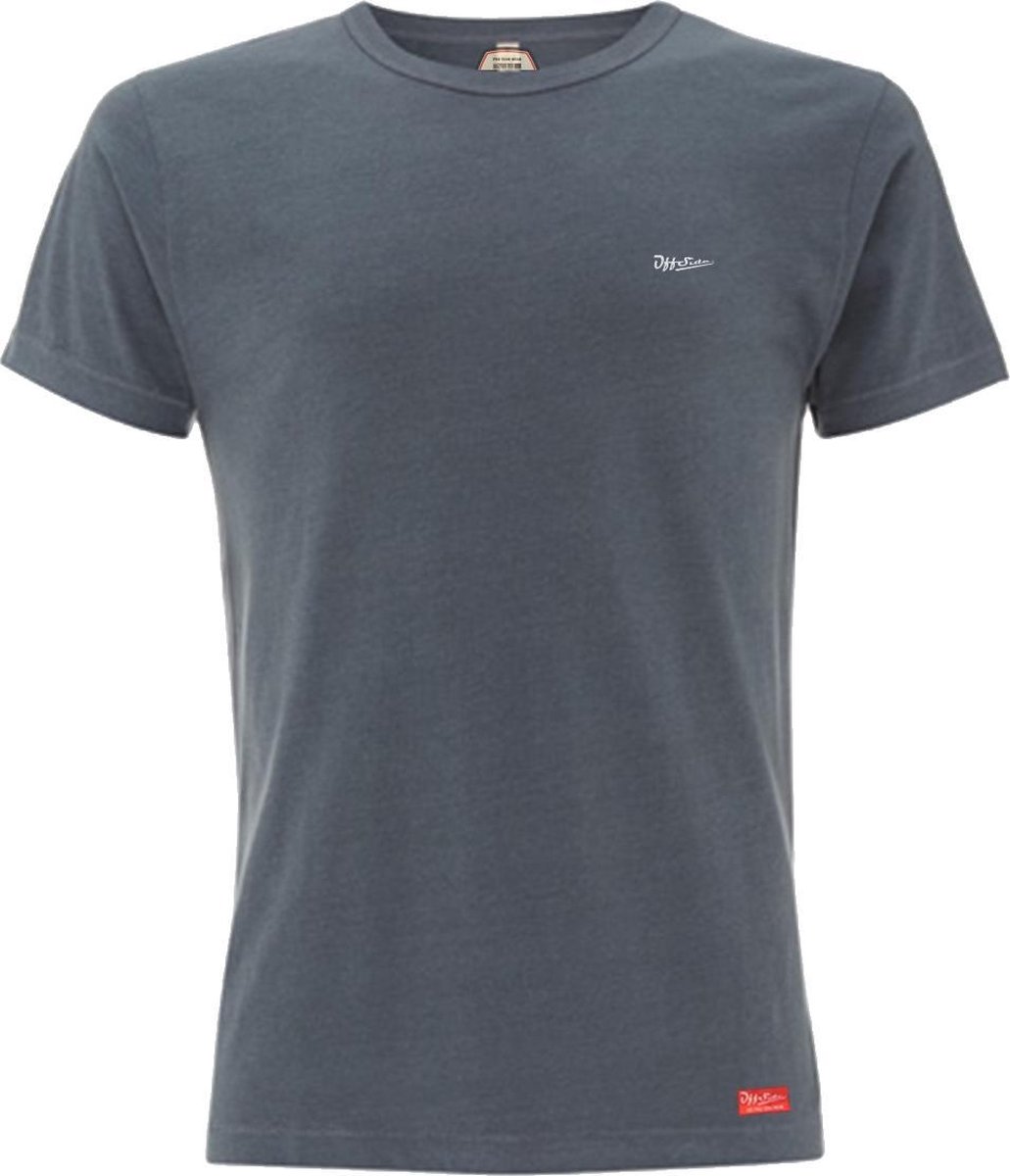 Easy .. T-Shirt Regular fit Strech Charcoal - Maat L - Off Side - incl. Gratis rugzak