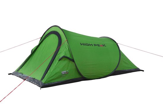 High Peak Campo Pop Up tent - 2 persoons - groene tent - 1,5 kg