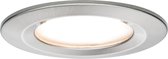 Paulmann Coin Slim LED Inbouwspots - 3 stuks - IJzer/Zilver