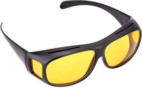 Nachtbril | Autobril | Nachtbril met gele glazen | Bril zonder sterkte |  Nachtbril... | bol.com