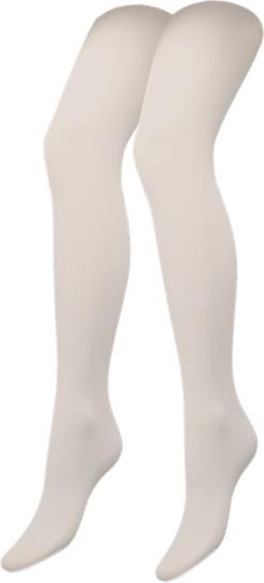 Iris panty - 60 Denier - Gebroken wit - Maat XL (44-46)