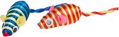 Flamingo Kattenspeelgoed Mouse Loco - Multicolour