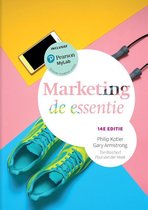 Boek cover Marketing, de essentie van Philip Kotler