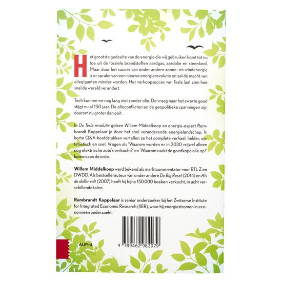 De TESLA revolutie 9789462982079 Rembrandt Koppelaar Boeken bol