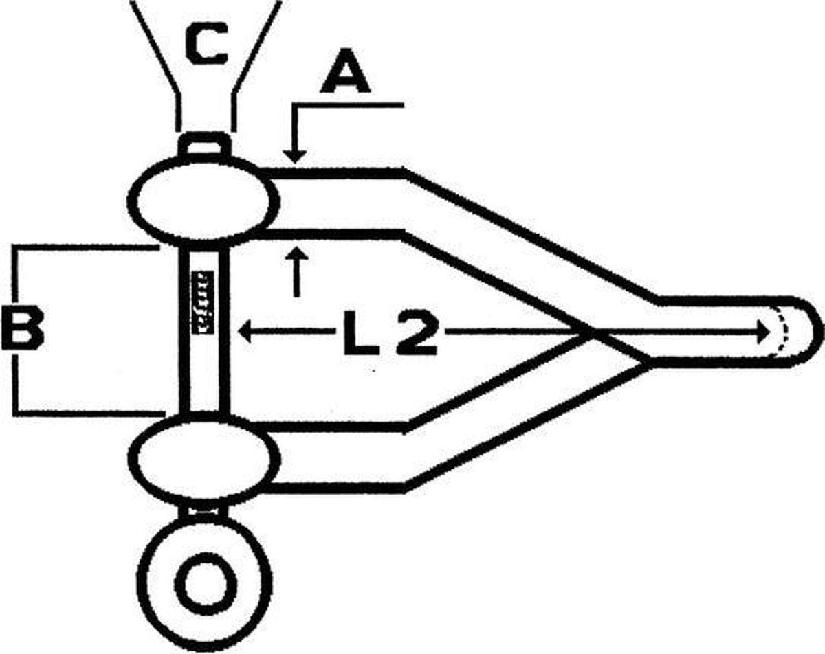 Talamex Forged gedraaide sluitingen - oogbout - lang