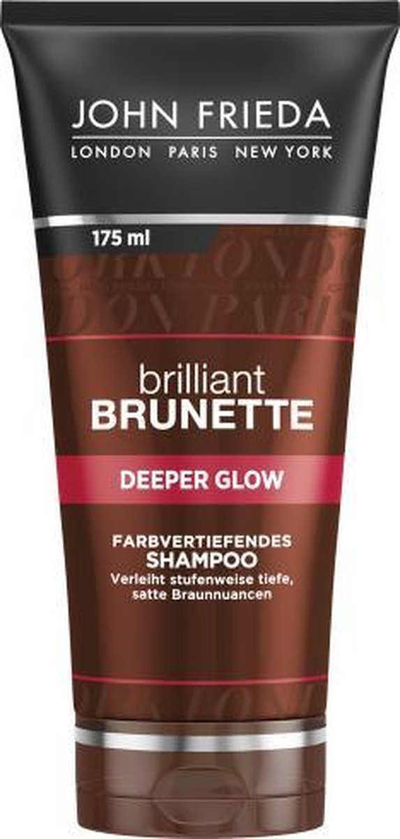 John Frieda Brilliant Brunette Deeper Glow Shampoo - 175ml