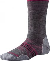 Smartwool PhD Outdoor Medium Crew Sokken Dames grijs Maat 42-45