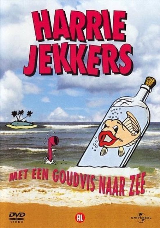 Cover van de film 'Harrie Jekkers - Met Een Goudvis Naar Zee'