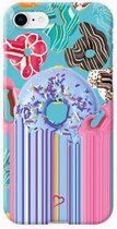 Fashionthings Life is sweet Donut iPhone 7/8 Hoesje / Cover - Eco-friendly - Softcase