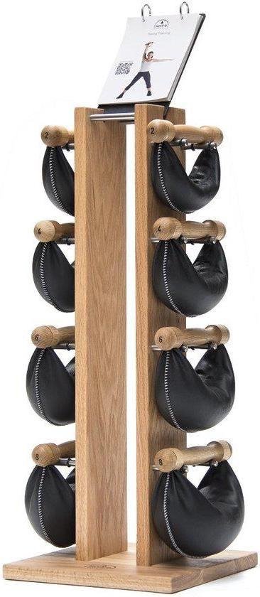 Nohrd Swing Bell Toren Set - Natural Oak - 1-2-4-6 kg