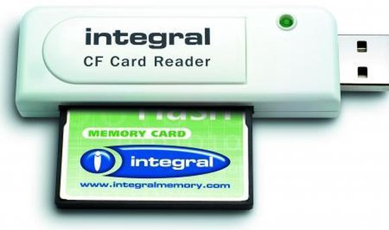 Lecteur de carte mémoire INCRCF intégré Blanc USB 2.0