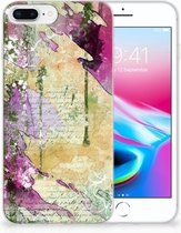 iPhone 7 Plus | 8 Plus Backcase Bumper Hoesje Letter Painting