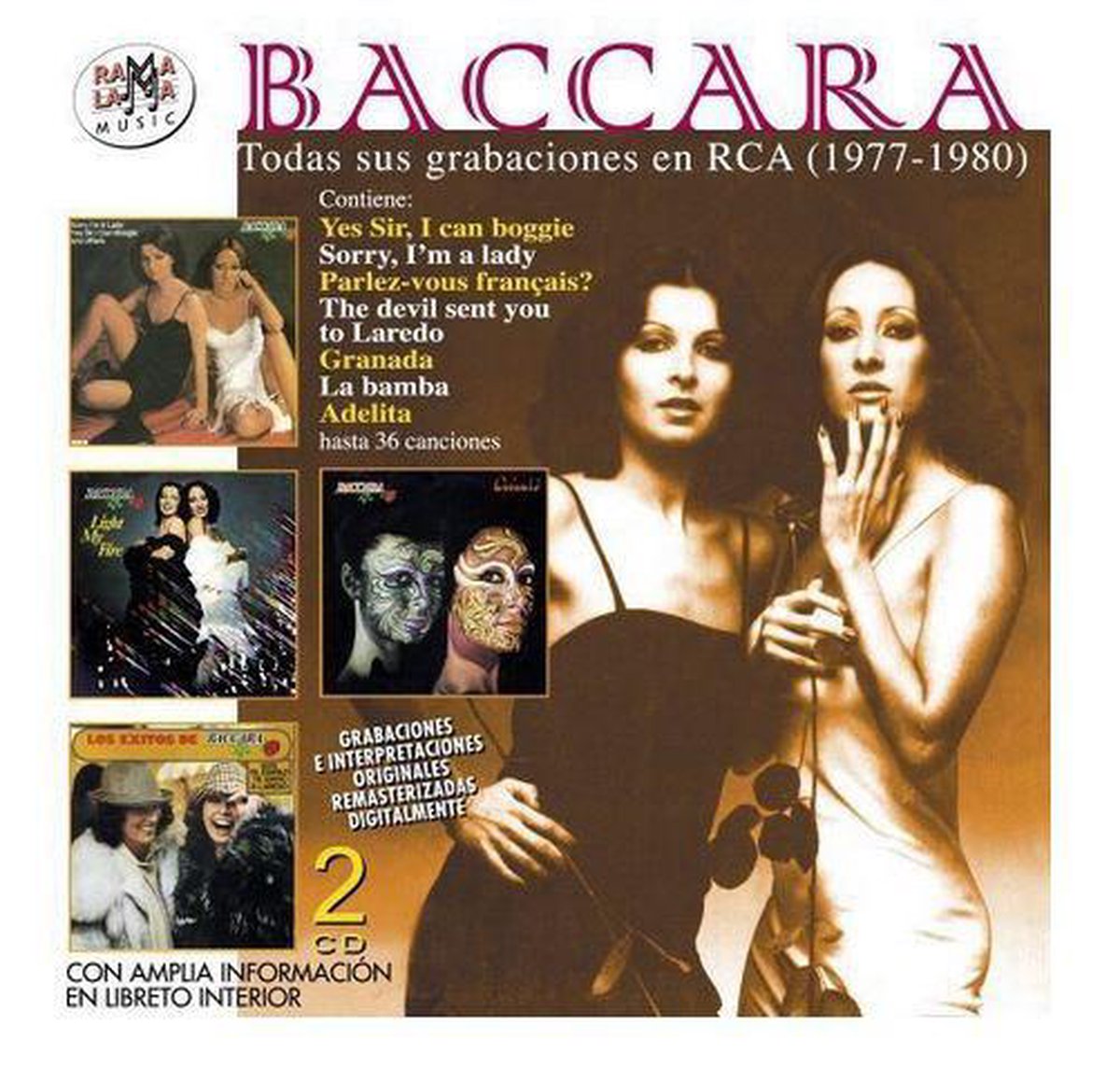 Todas Sus Grabaciones Para Discos en RCA (1977-1980)
