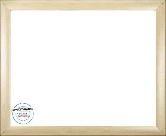 FRAMO 35 mm fotolijst 31 x 26 cm | donkerblauw wazig | handgemaakte MDF-houten lijst met onbreekbaar antireflecterend kunstglas en robuuste MDF-achterwand