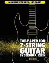 TAB Paper for 7-String Guitar