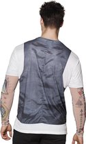 Boland - Fotorealistisch shirt Hipster - Multi - M - Volwassenen -