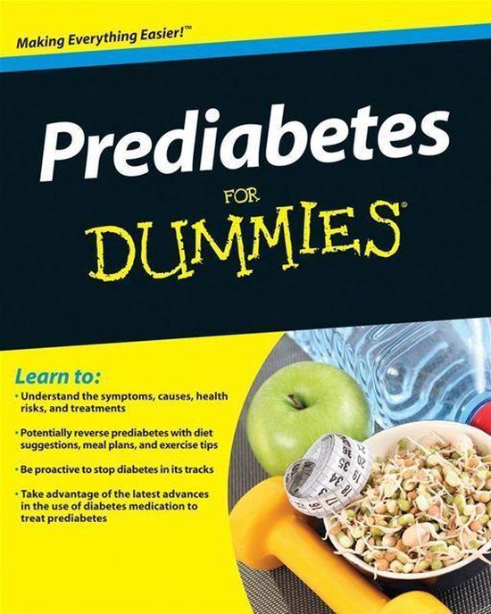 Prediabetes For Dummies - cover