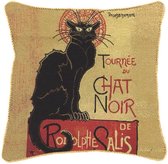 Signare Kunst kussenhoes - T. Steinlen: Tournée du Chat noir - Kat - Katten