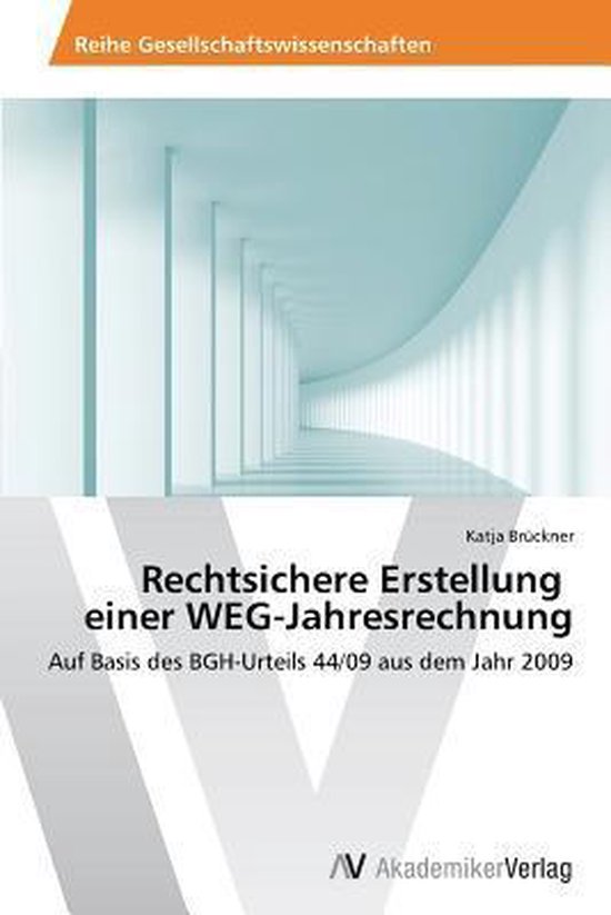 Rechtsichere Erstellung einer WEG-Jahresrechnung - cover