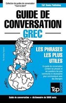 French Collection- Guide de conversation Français-Grec et vocabulaire thématique de 3000 mots