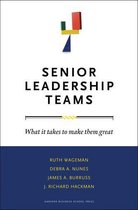 Leadership for the Common Good - Senior Leadership Teams