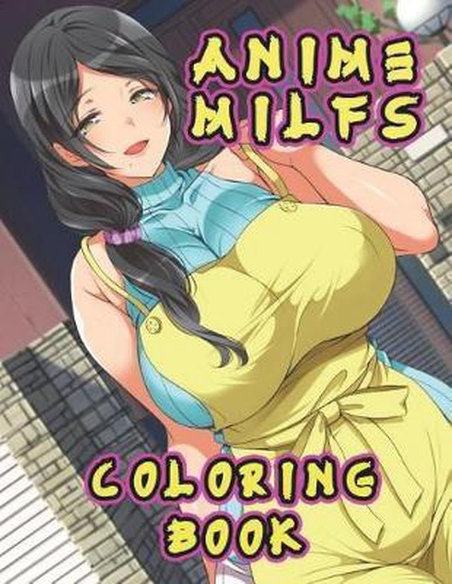 Anime milfs colouring book