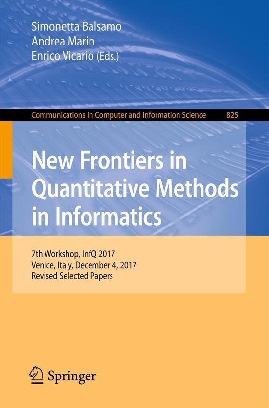 Springer Nature Proceedings Computer Science - New Frontiers ... - cover