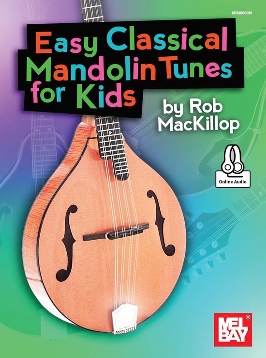 Easy Classical Mandolin Tunes for Kids - cover
