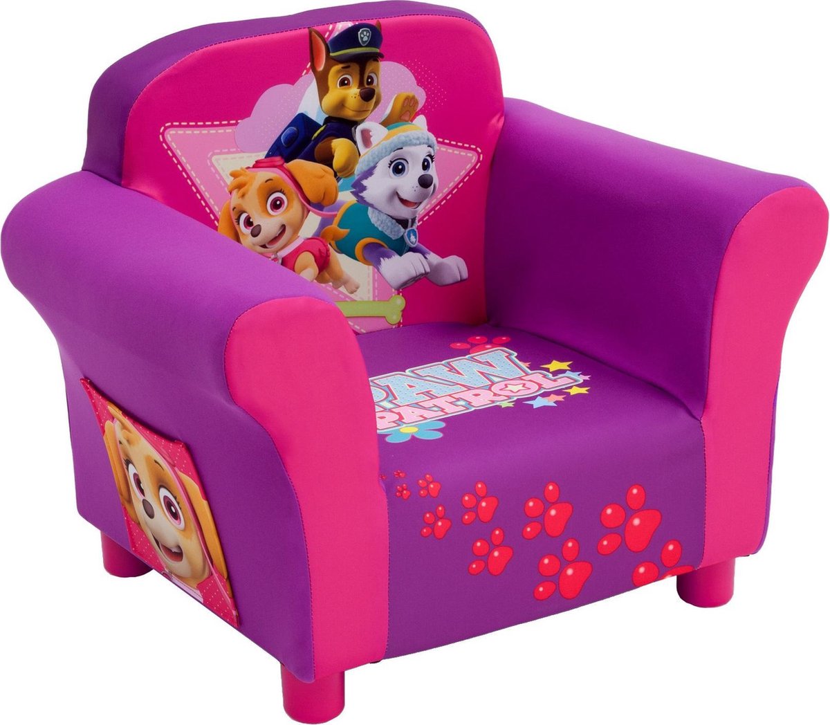 Nickelodeon Paw Patrol Stoel Meisjes Paars/roze