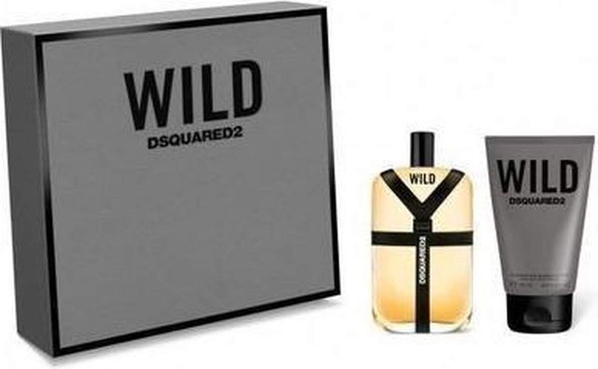 Dsquared2 "Wild" Pour Homme 100ml (Edt 100ml + 100ml shower gel | bol.com