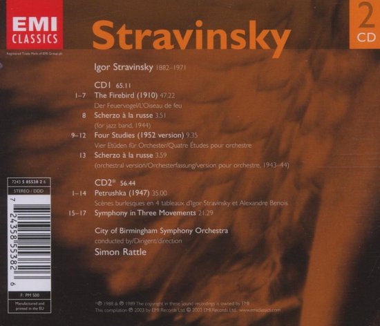 Stravinsky: