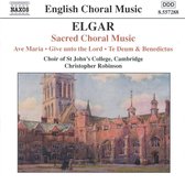 Choir Of St. John's Cambridge, Christopher Robinson - Elgar: Sacred Choral Music (CD)