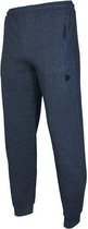 Donnay Joggingbroek met elastiek - Sportbroek - Heren - Maat XXL - Blauw gemêleerd