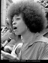 Sacred Struggle No. 40 - Angela Davis Composition Book College Ruled